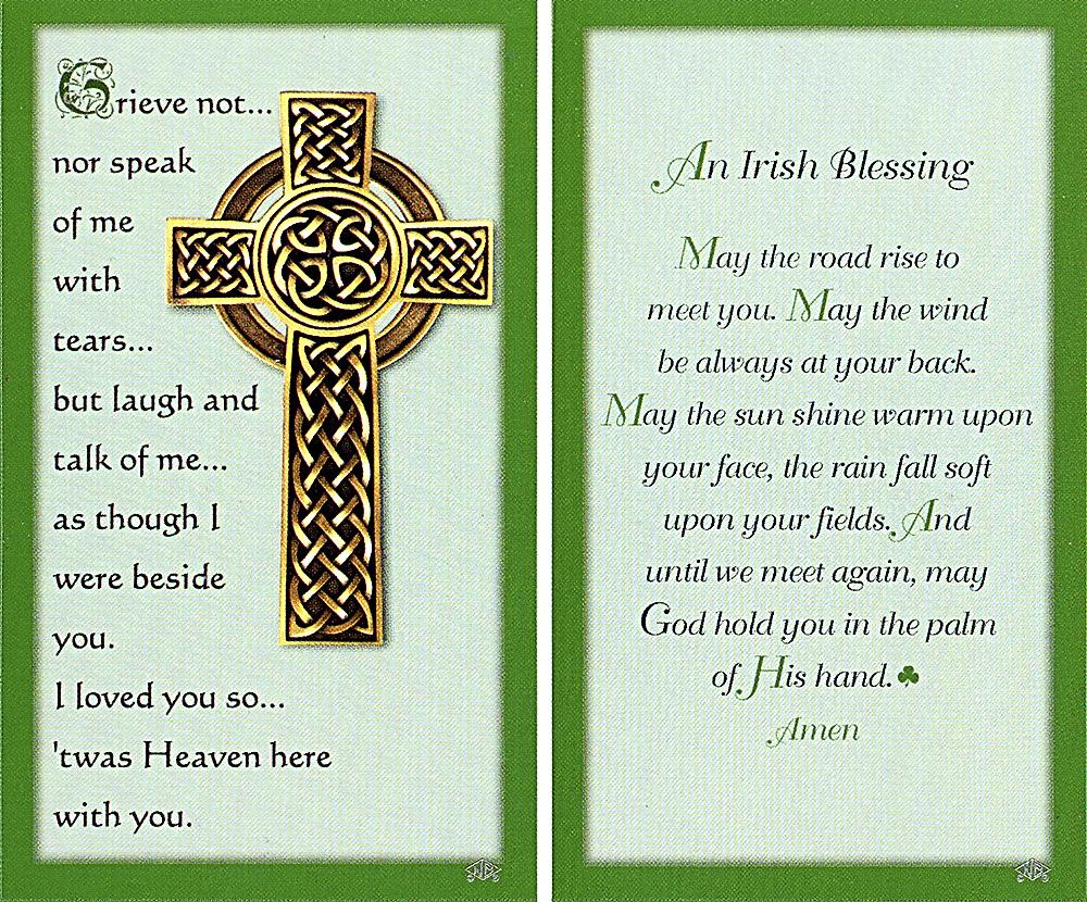 326-2-card-set-irish-blessing-memorial-cards-inc